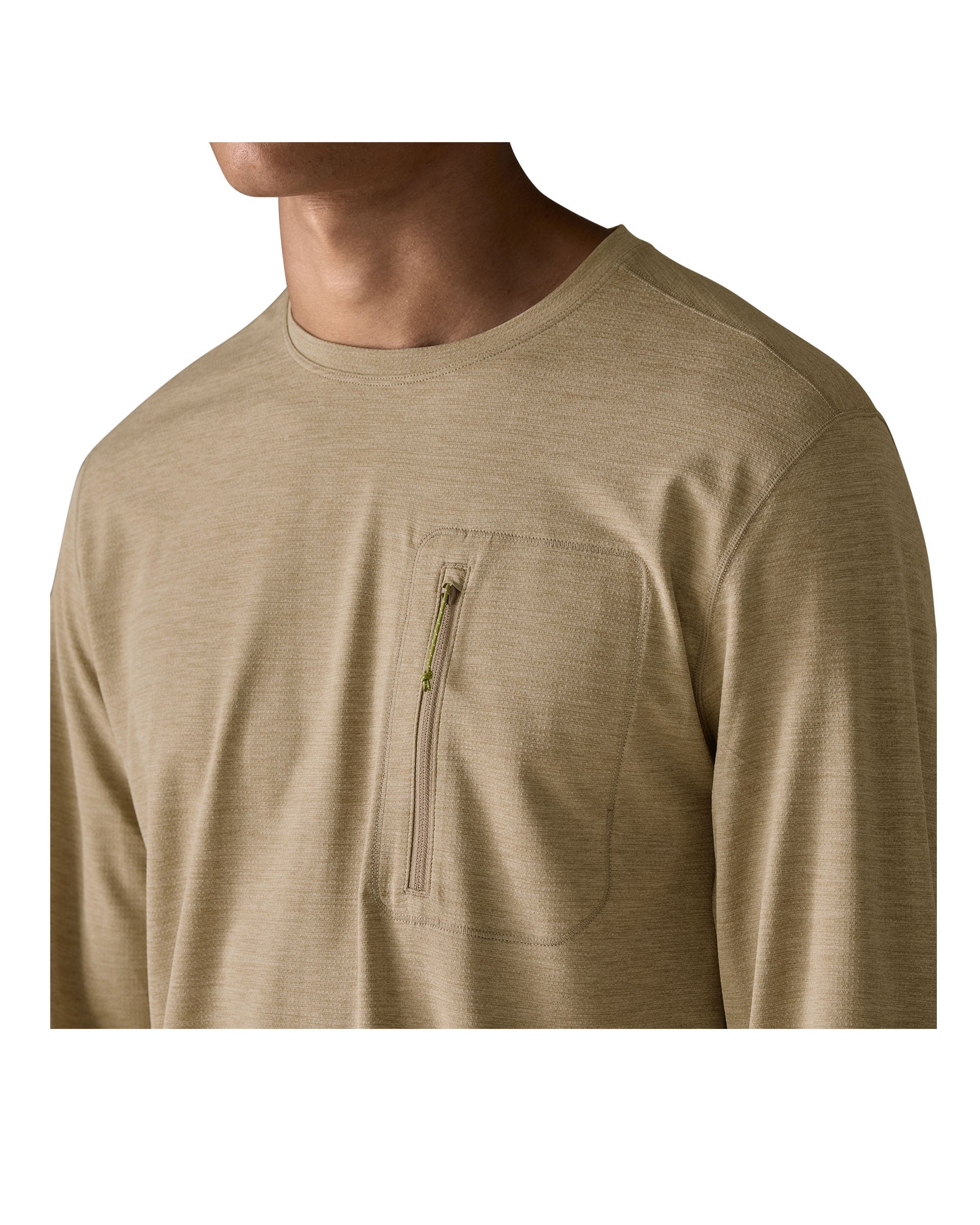 L/S Cap Cool Sun Shirt - Seabird Grey - Light Seabird Grey X-Dye