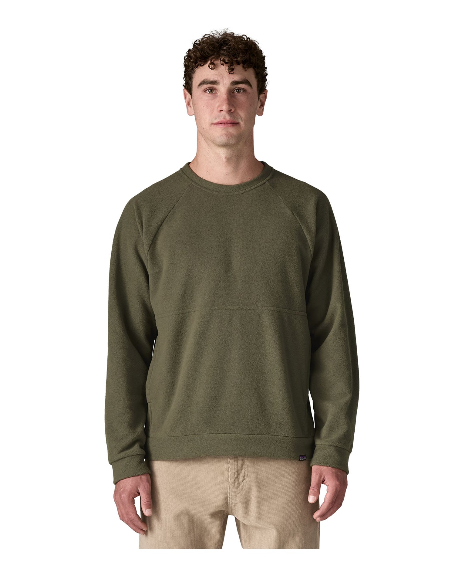 Micro D Crewneck - Basin Green