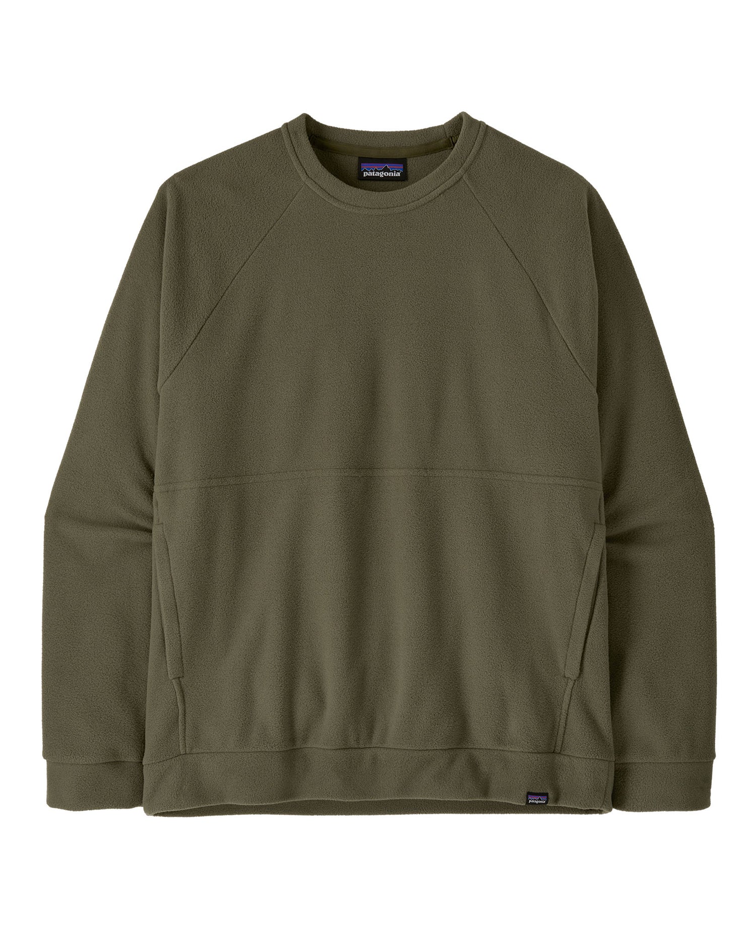 Micro D Crewneck - Basin Green