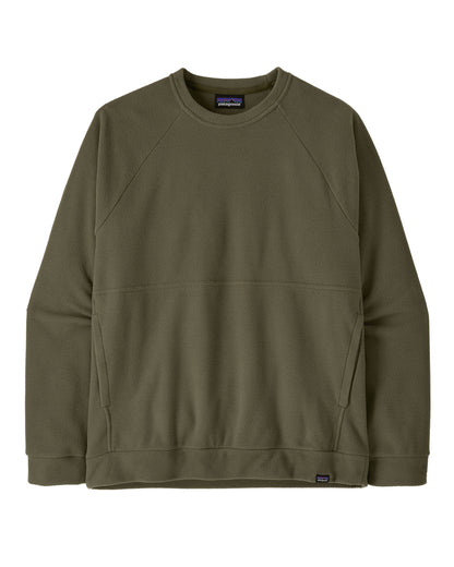 Micro D Crewneck - Basin Green