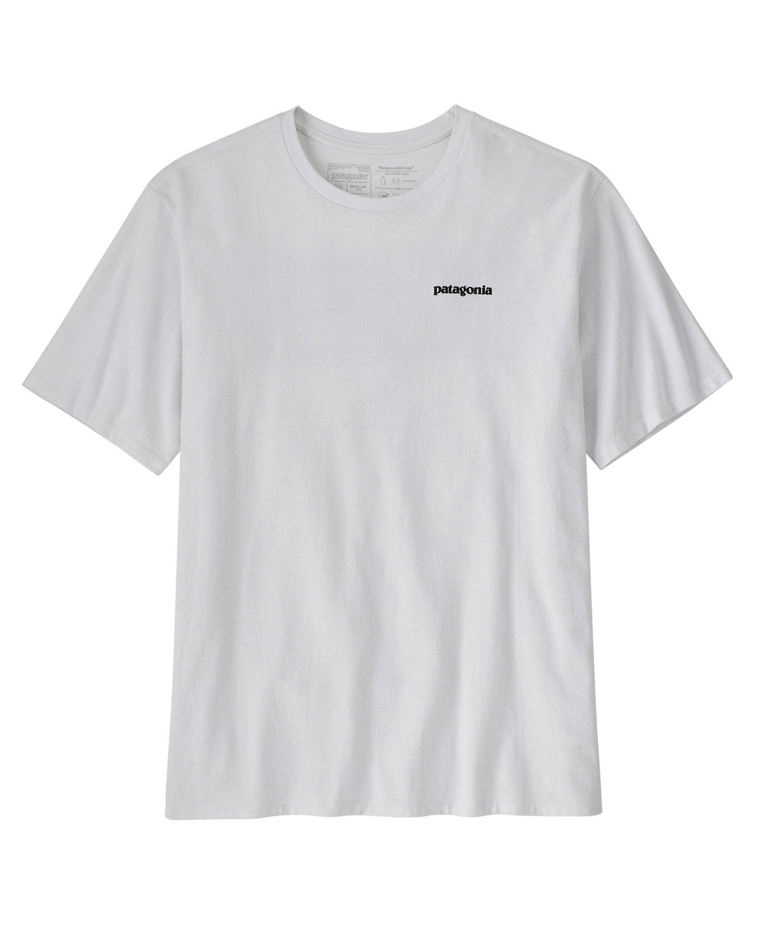 P-6 Logo Responsibili-Tee Mens - White