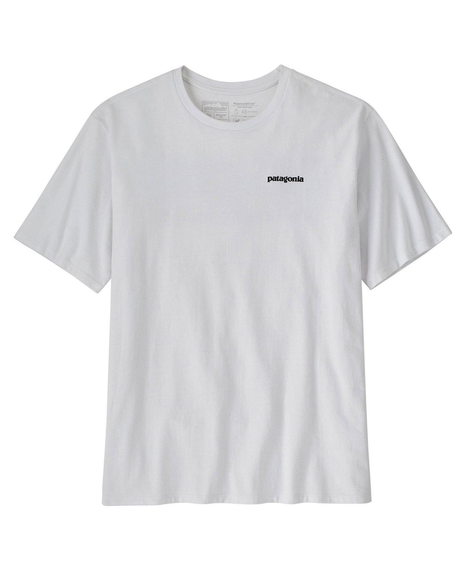 P-6 Logo Responsibili-Tee Mens - White