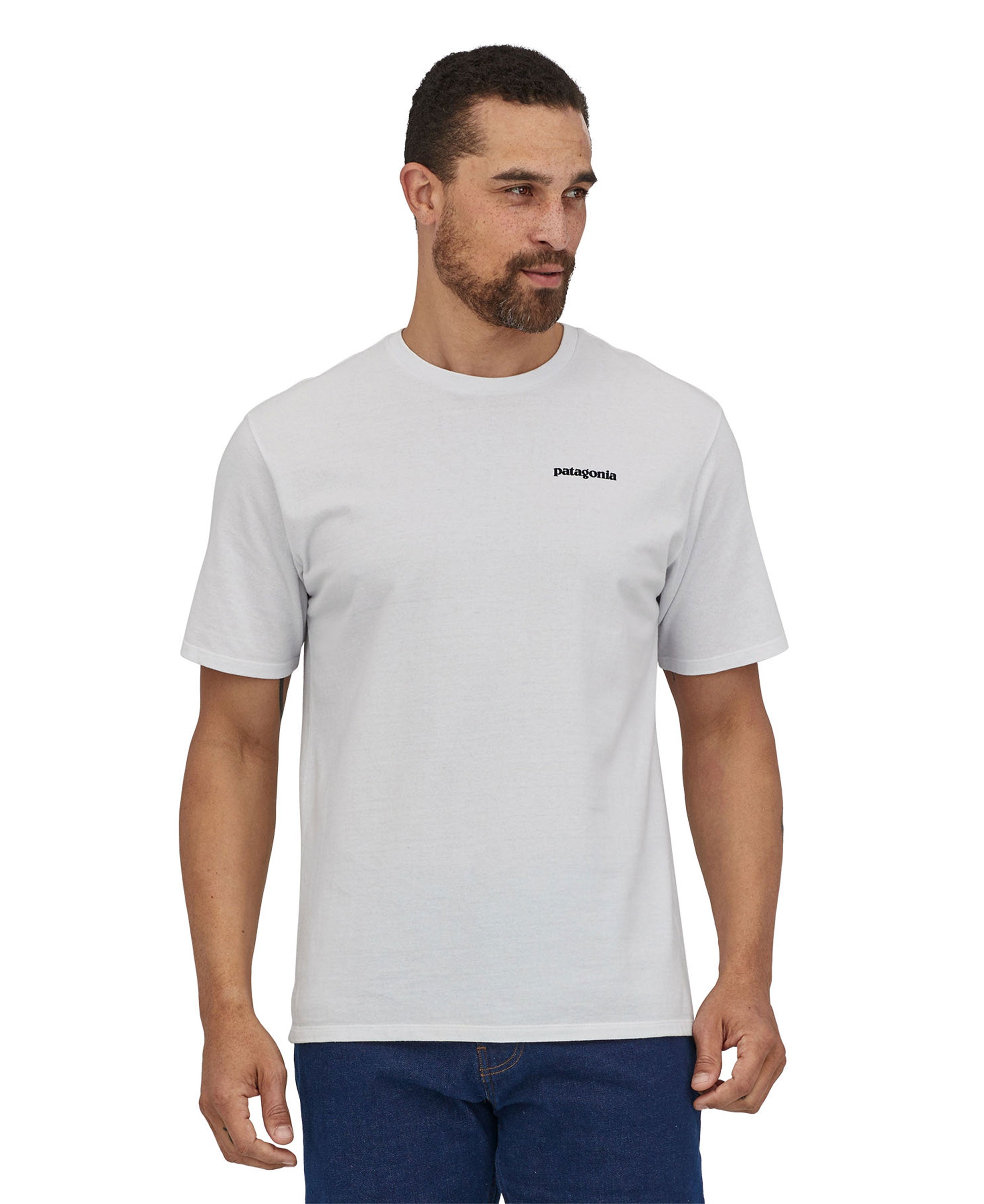 P-6 Logo Responsibili-Tee Mens - White