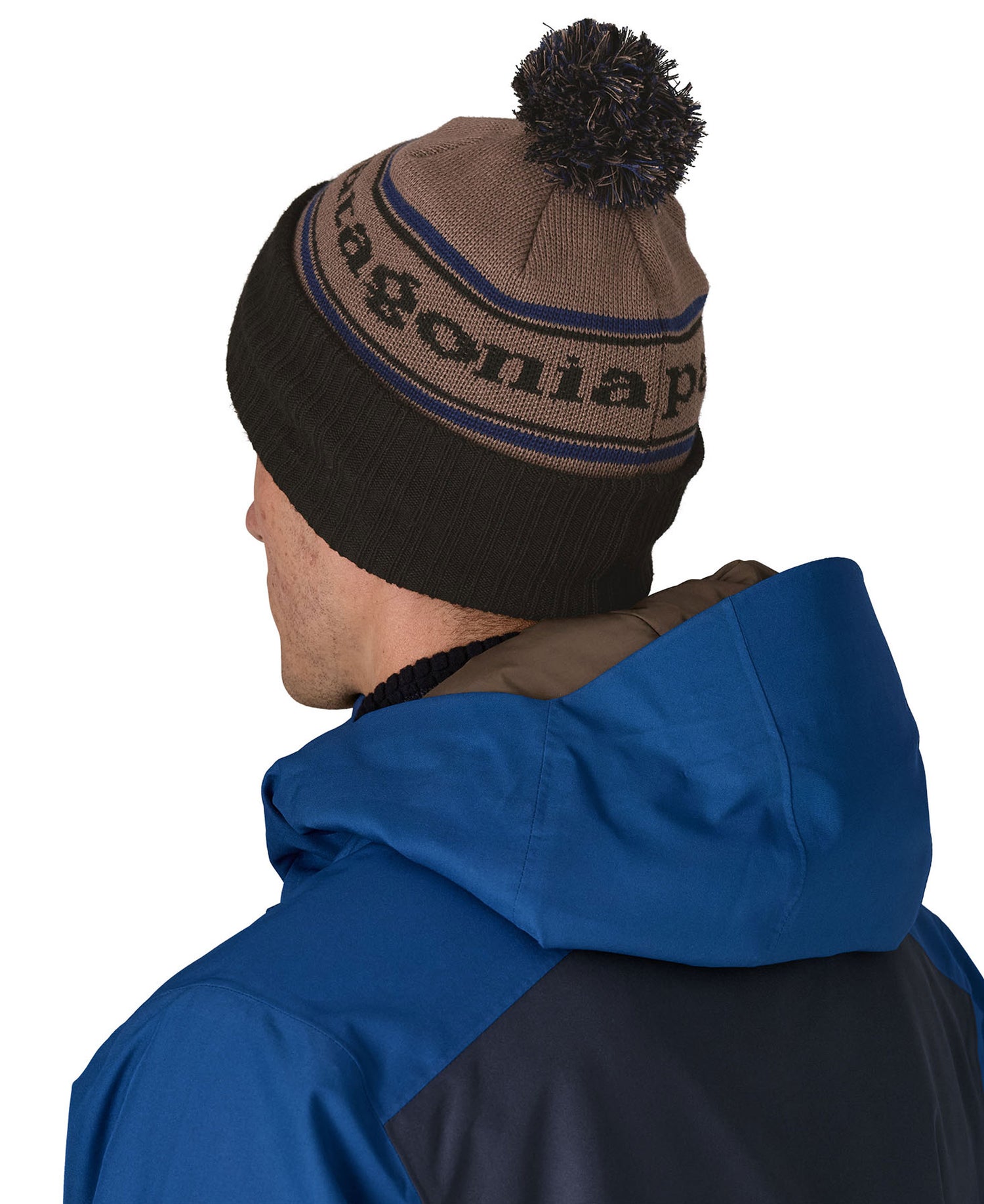 Powder Town Beanie - Park Stripe: Marlow Brown