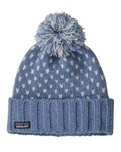 Snowbelle Beanie - Offset Dot: Barnacle Blue