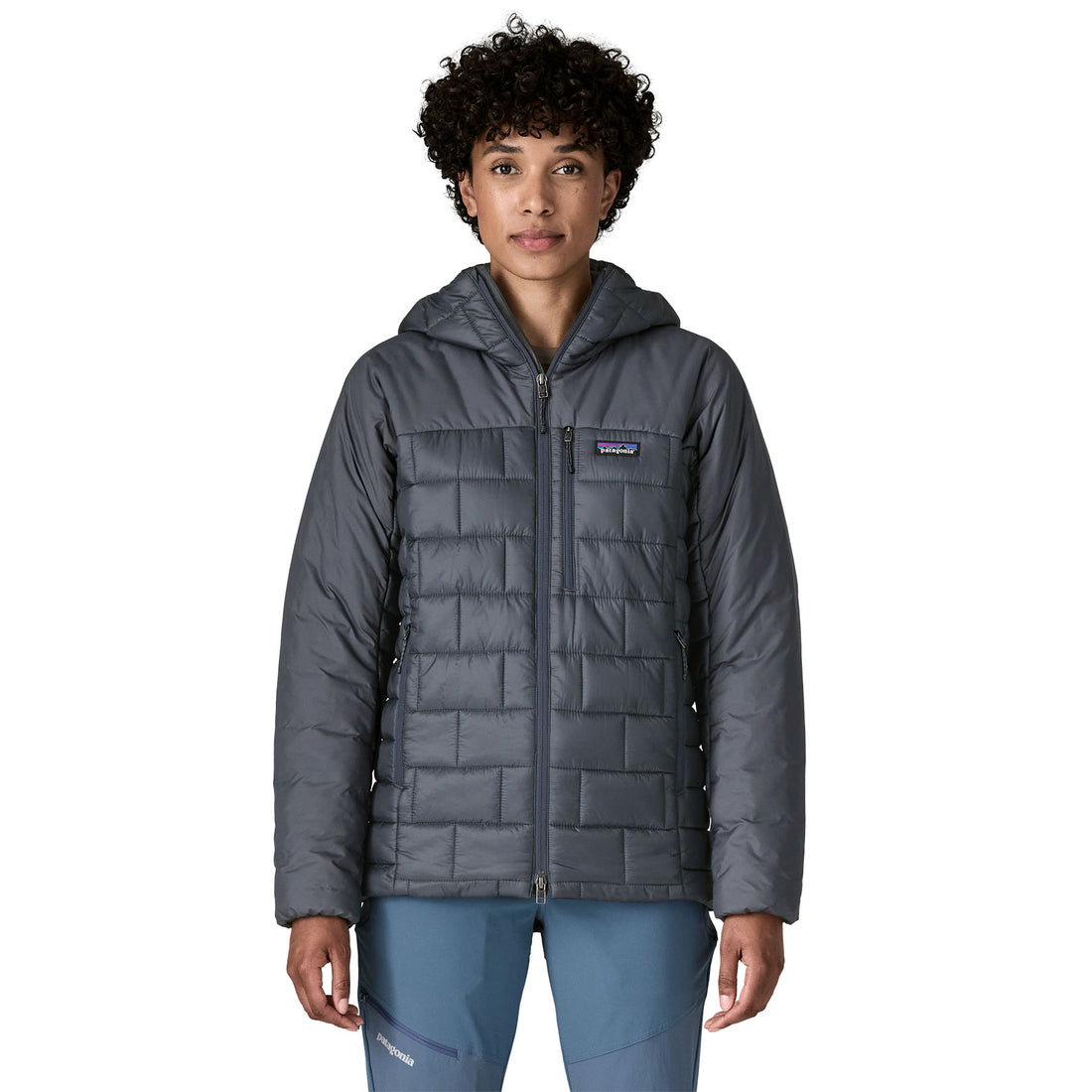 Hi-Loft Nano Puff Hoody - Smolder Blue