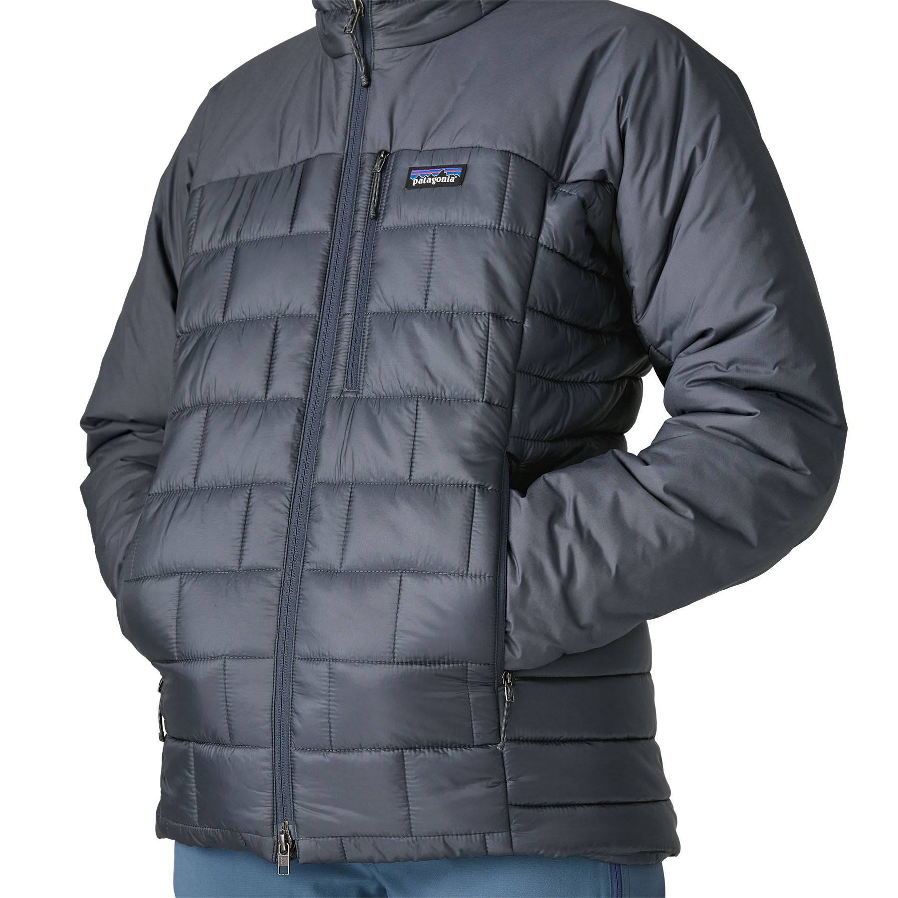 Hi-Loft Nano Puff Hoody - Smolder Blue