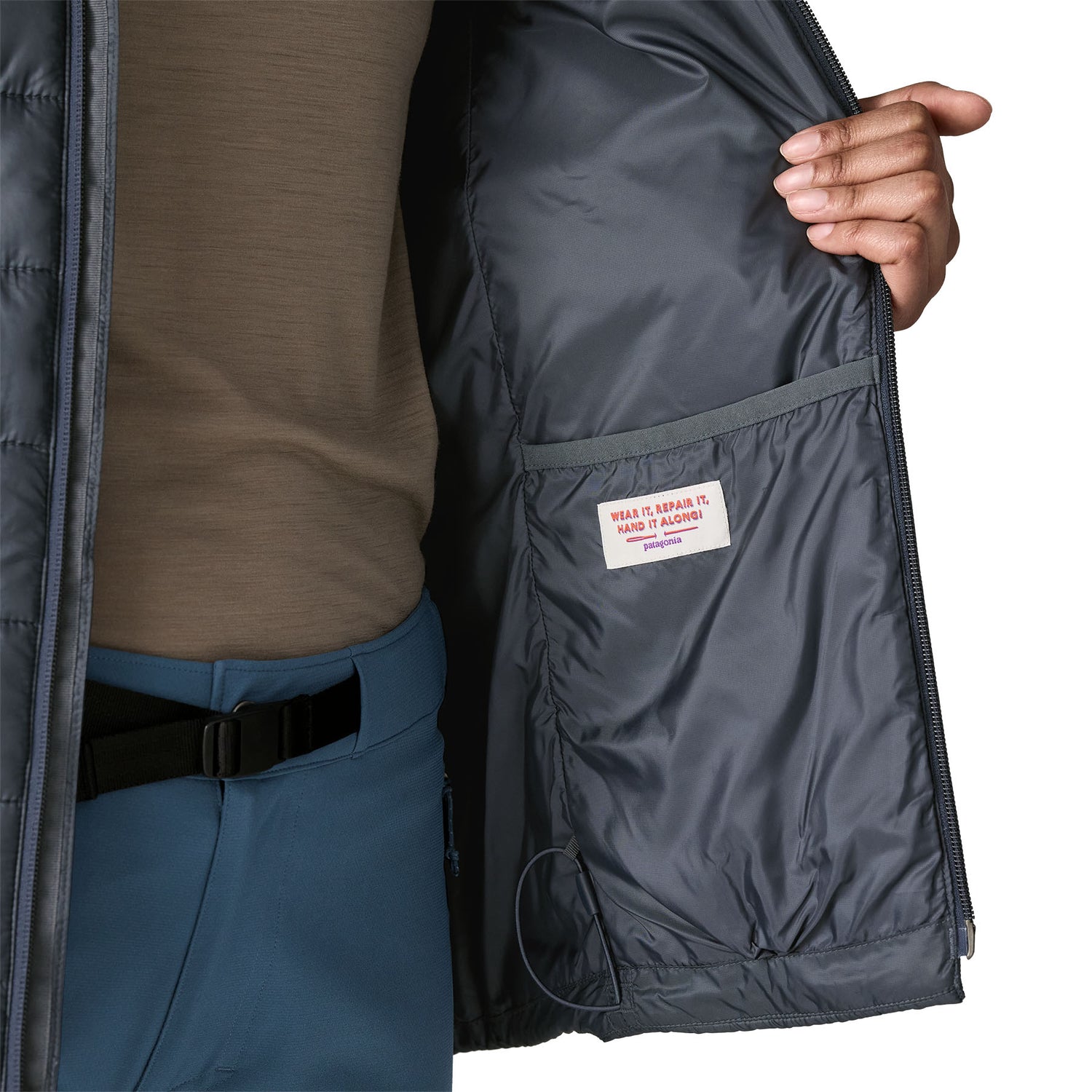 Hi-Loft Nano Puff Hoody - Smolder Blue
