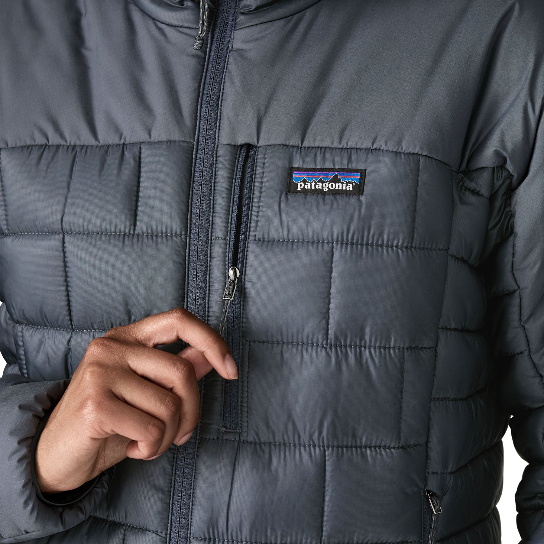 Hi-Loft Nano Puff Hoody - Smolder Blue