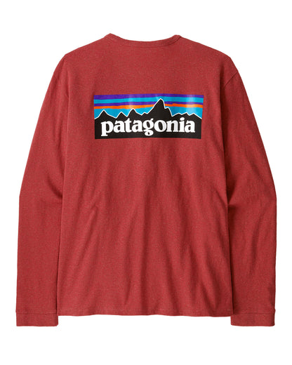 Long Sleeve P-6 Logo Responsibili-Tee - Potters Red
