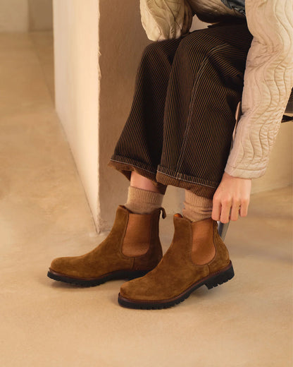 Camino Suede Chelsea Boot - Peat