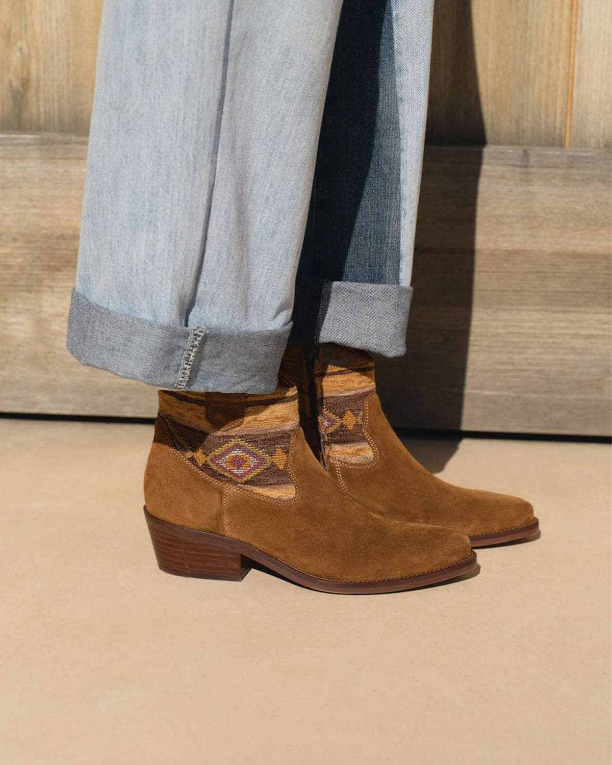 Cassidy Killim Boot - Peat