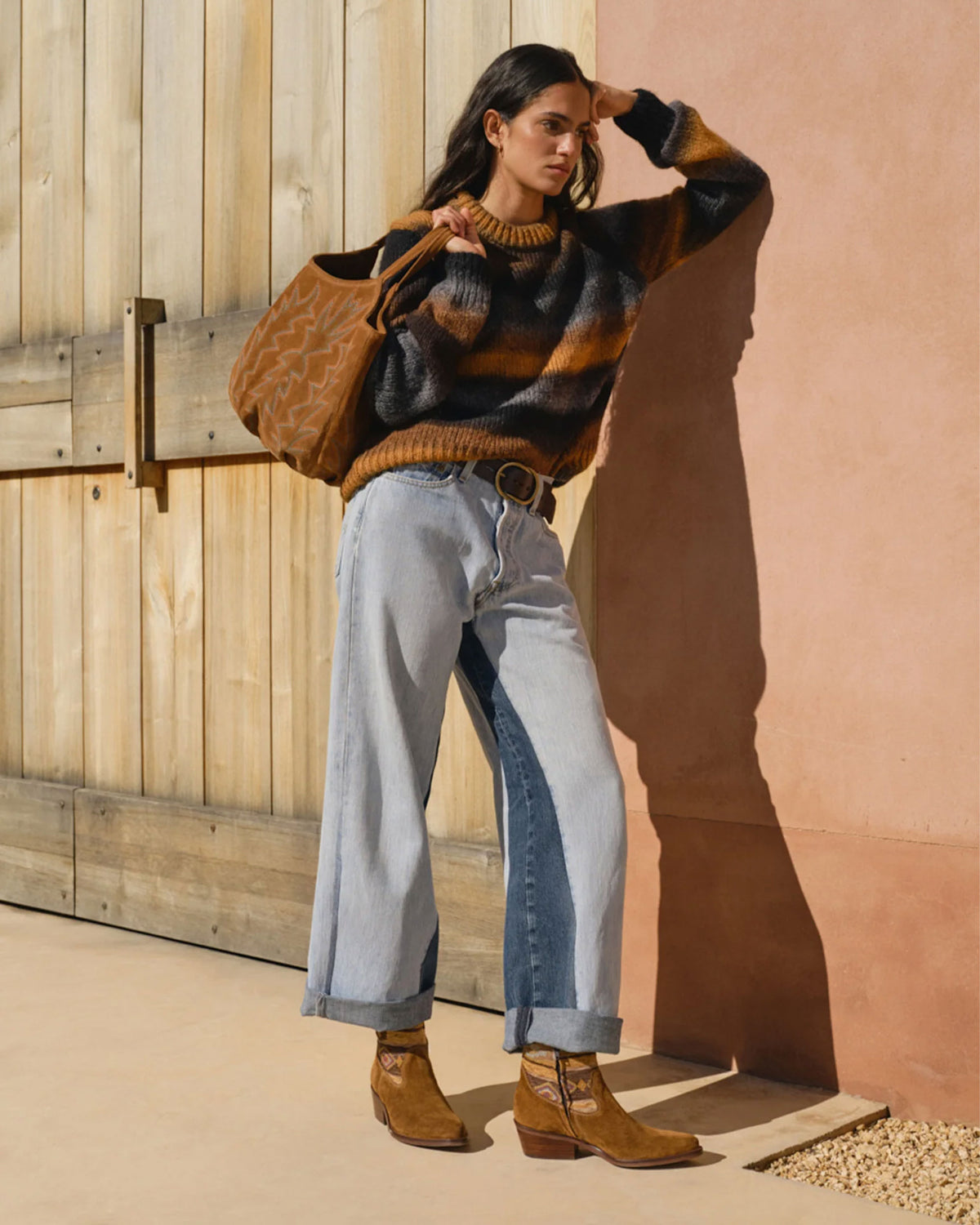Cassidy Killim Boot - Peat