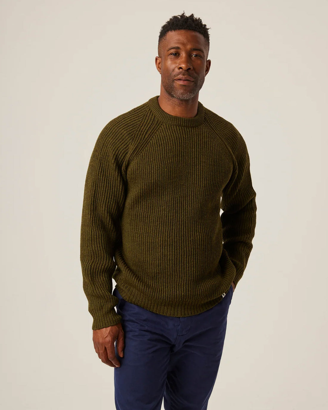 Ford Crew Jumper - Olive