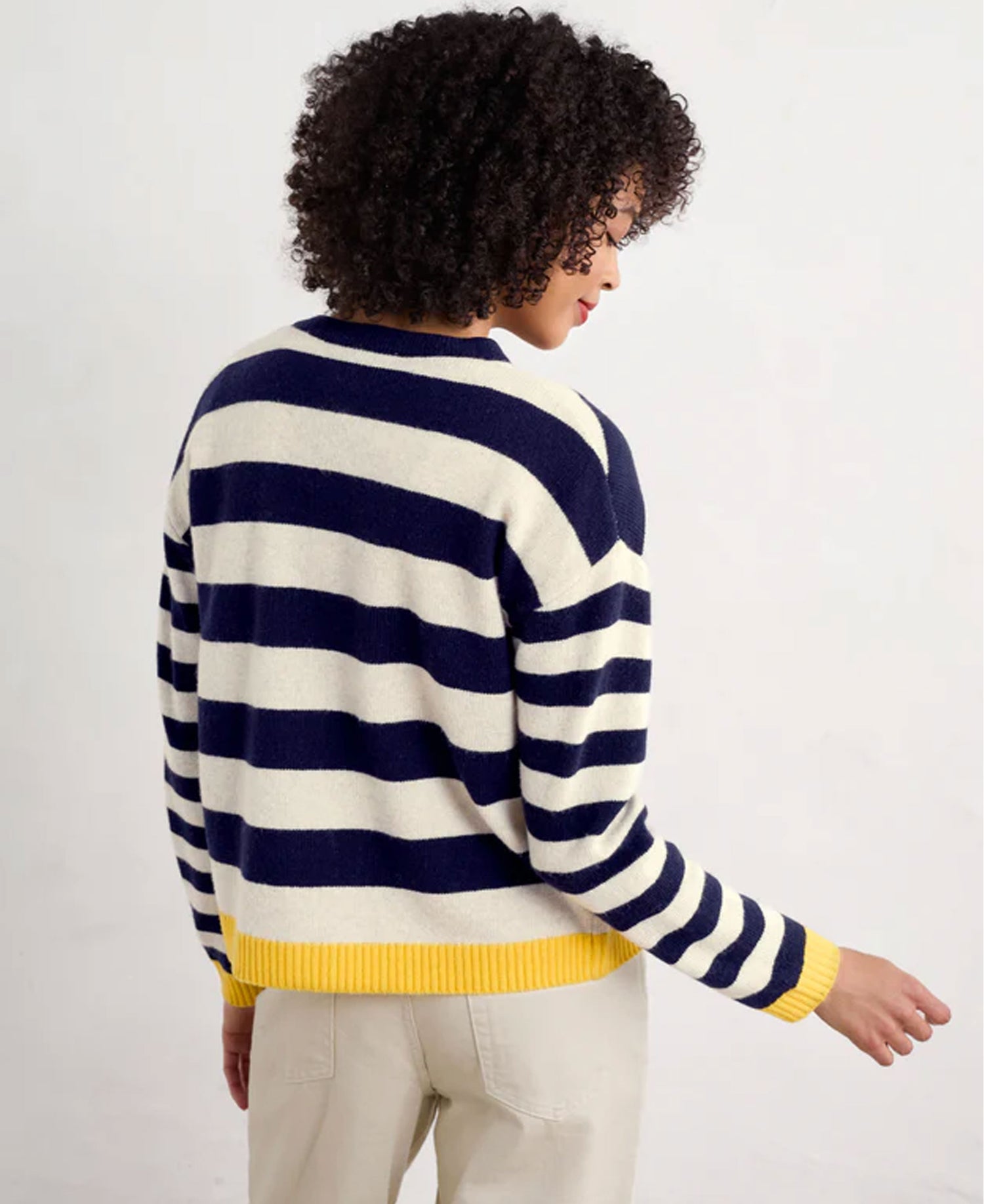 Pinwell Cardigan - Bright Shape Maritime Mix