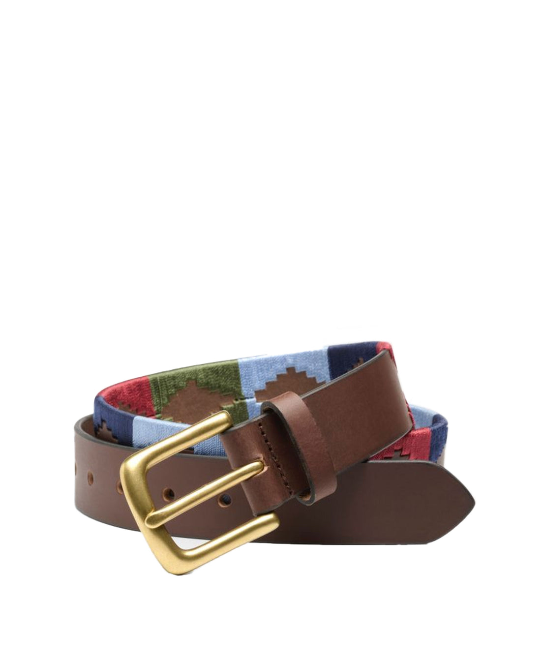 Polo Belt - Burgundy/Navy/Baby Blue/Khaki