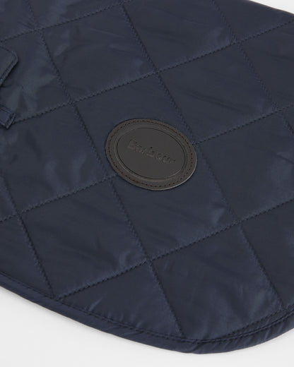 Quilted Dog Coat - Dark Navy