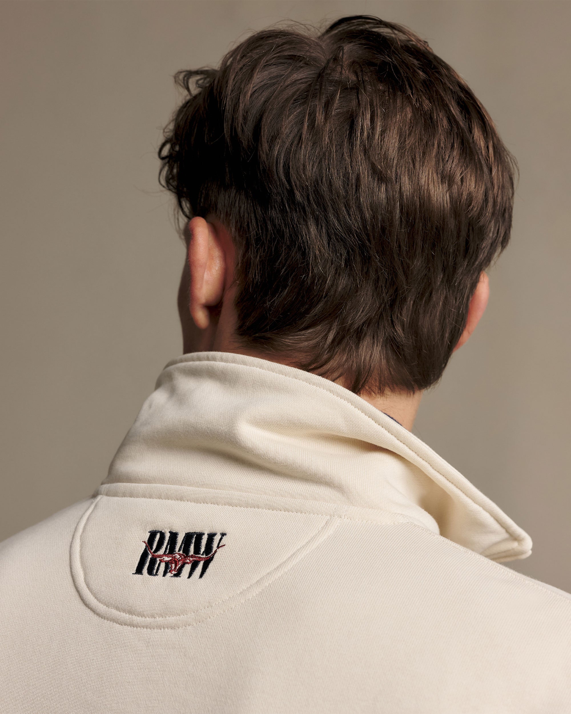 Classic RMW 1/4 Zip - Ecru