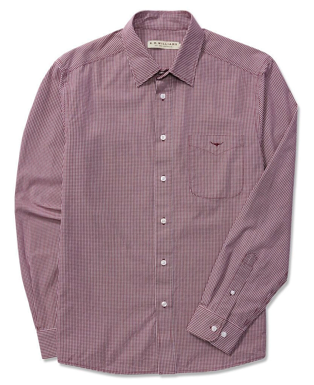 Classic Shirt - Red/Wheat