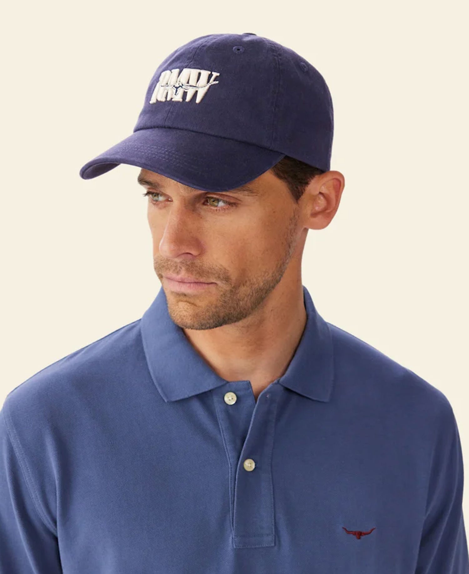 Heritage Twill Cap - Navy