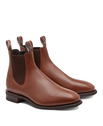Kangaroo Comfort Craftsman Boots - Tan Bark