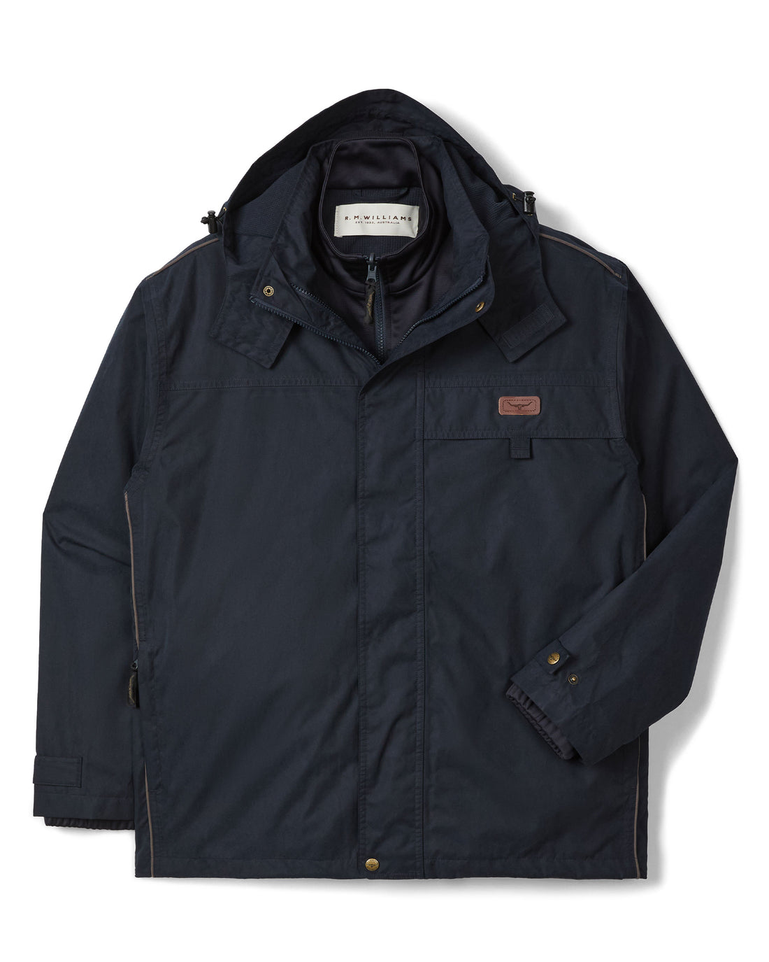 Rockley 2 In 1 Field Jacket - Navy
