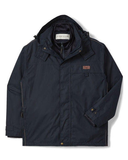 Rockley 2 In 1 Field Jacket - Navy