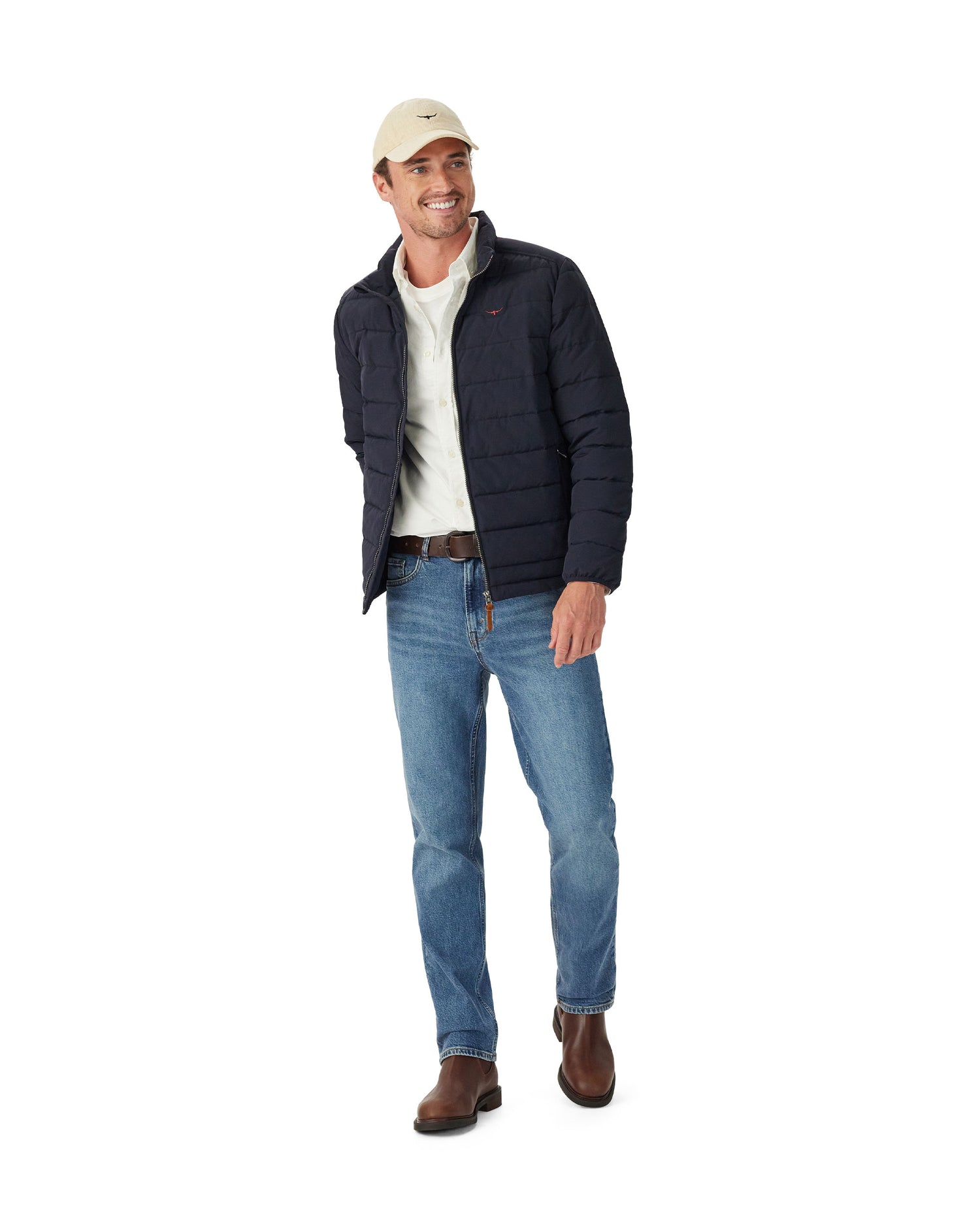 Rydal Padded Jacket - Navy