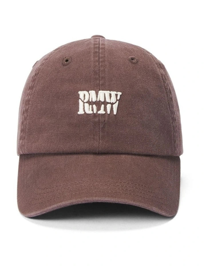 Branded Twill Cap - Black Apple