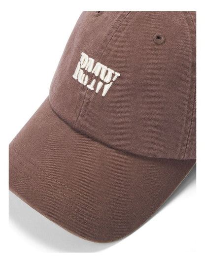 Branded Twill Cap - Black Apple