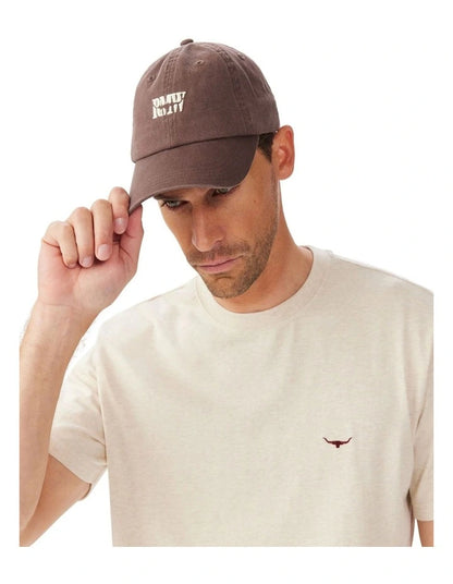 Branded Twill Cap - Black Apple