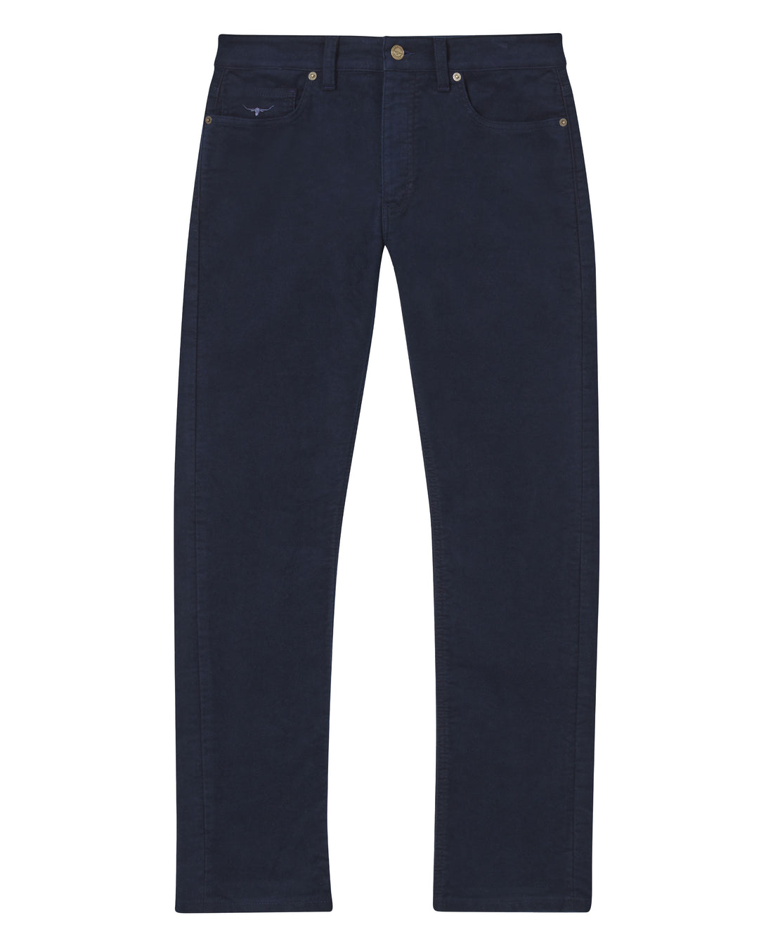 Ramco Stretch Moleskin Jeans - Navy