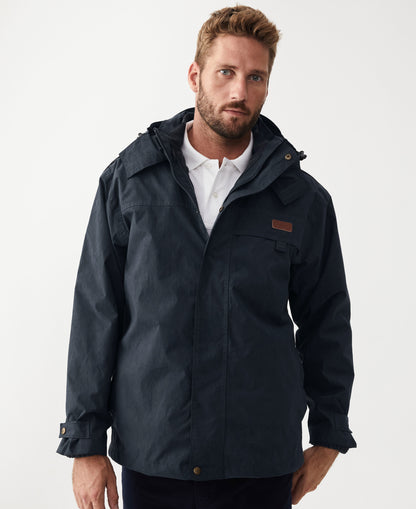 Rockley Jacket - Navy/Ironbark