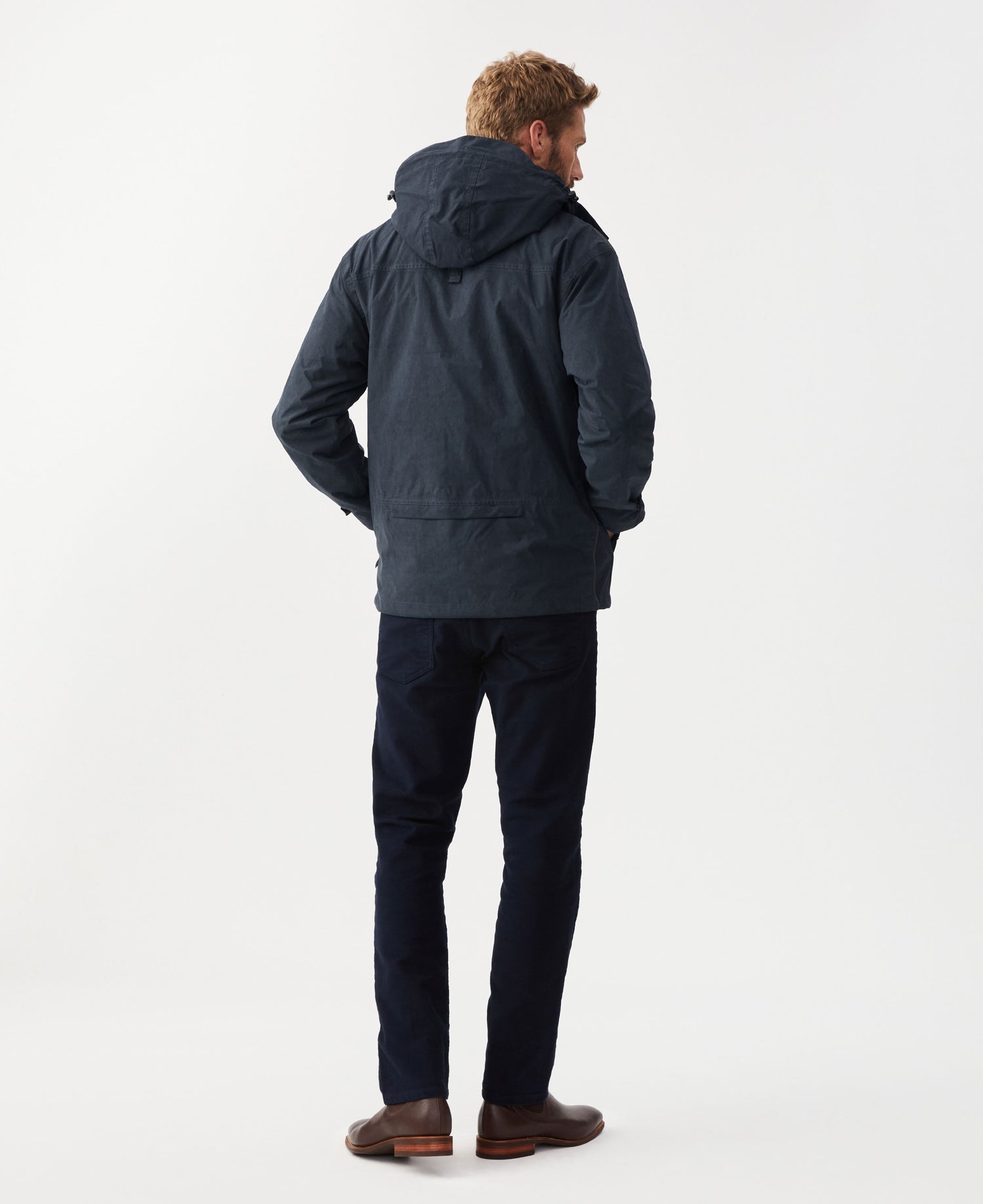 Rockley Jacket - Navy/Ironbark