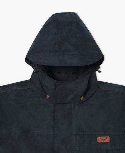 Rockley Jacket - Navy/Ironbark