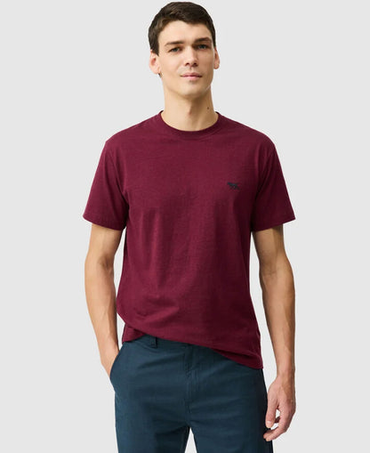 The Gunn Tee 2.0 - Oxblood