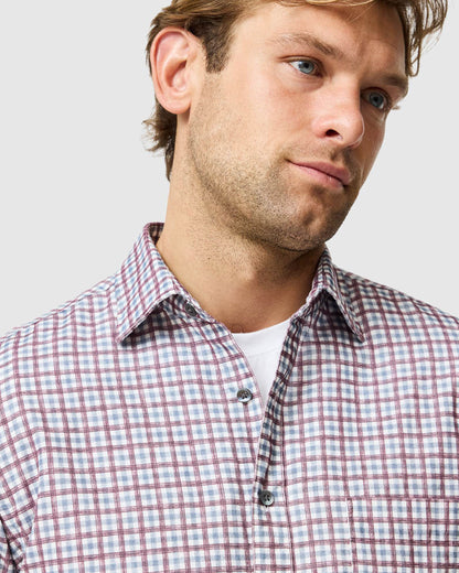 Gledknowe Sports Fit Shirt - Merlot