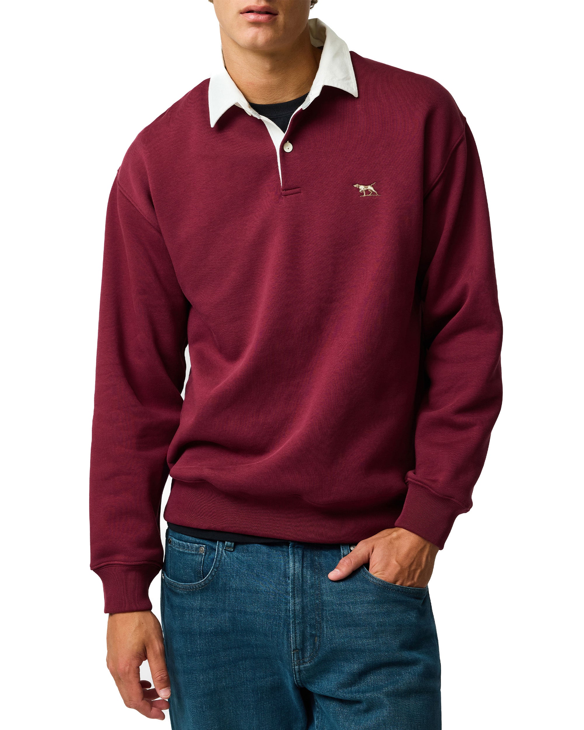 Otago Rugby Shirt - Oxblood