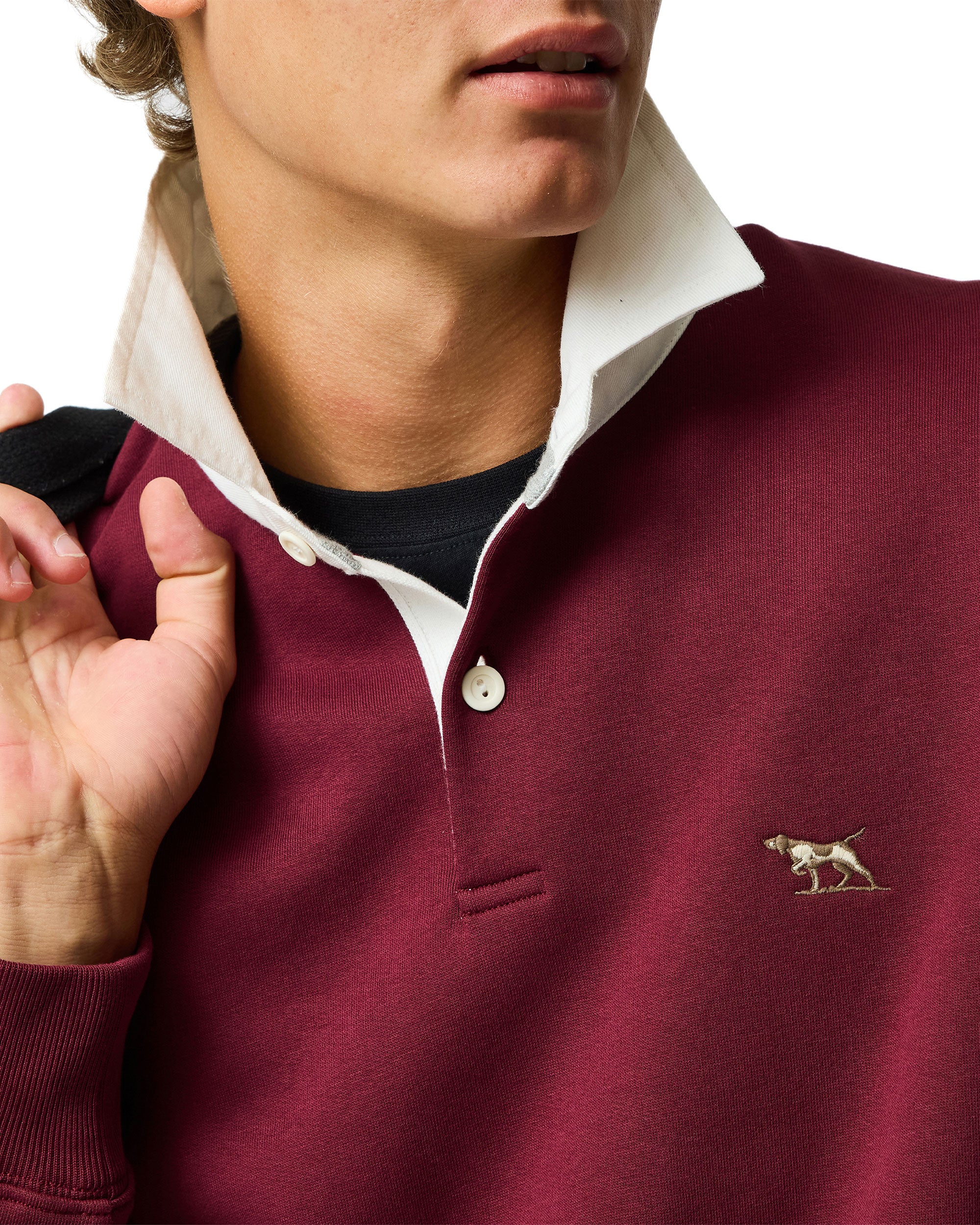 Otago Rugby Shirt - Oxblood