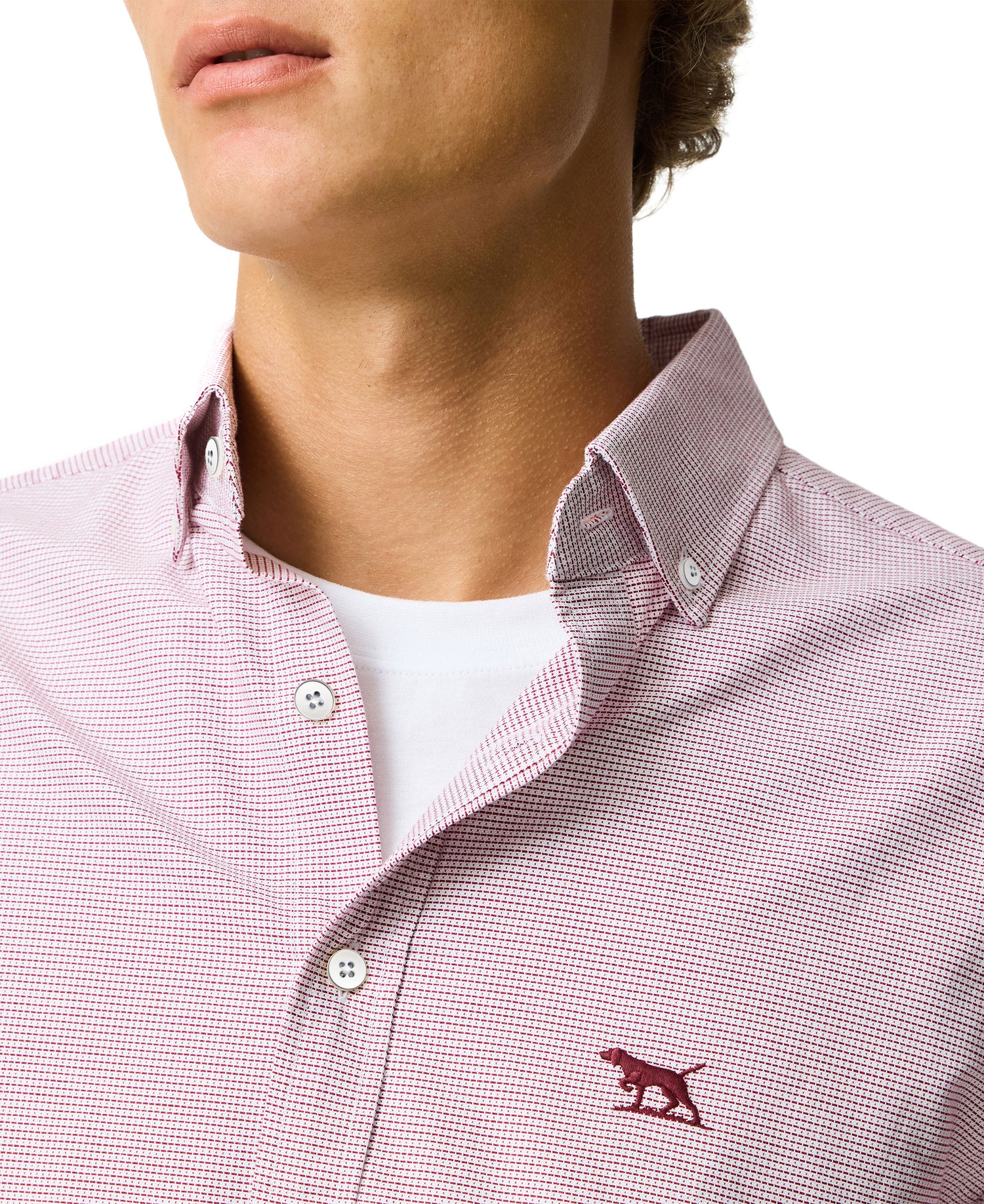 Gunn Oxford Shirt - Poppy