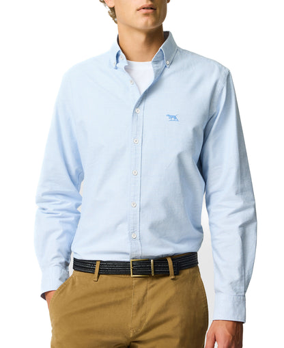 Gunn Oxford Shirt - Powder Blue