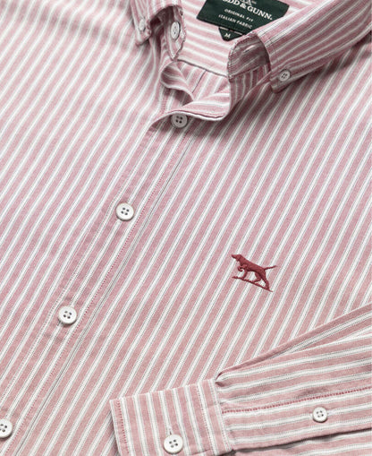 Gunn Oxford Stripe 4 - Poppy