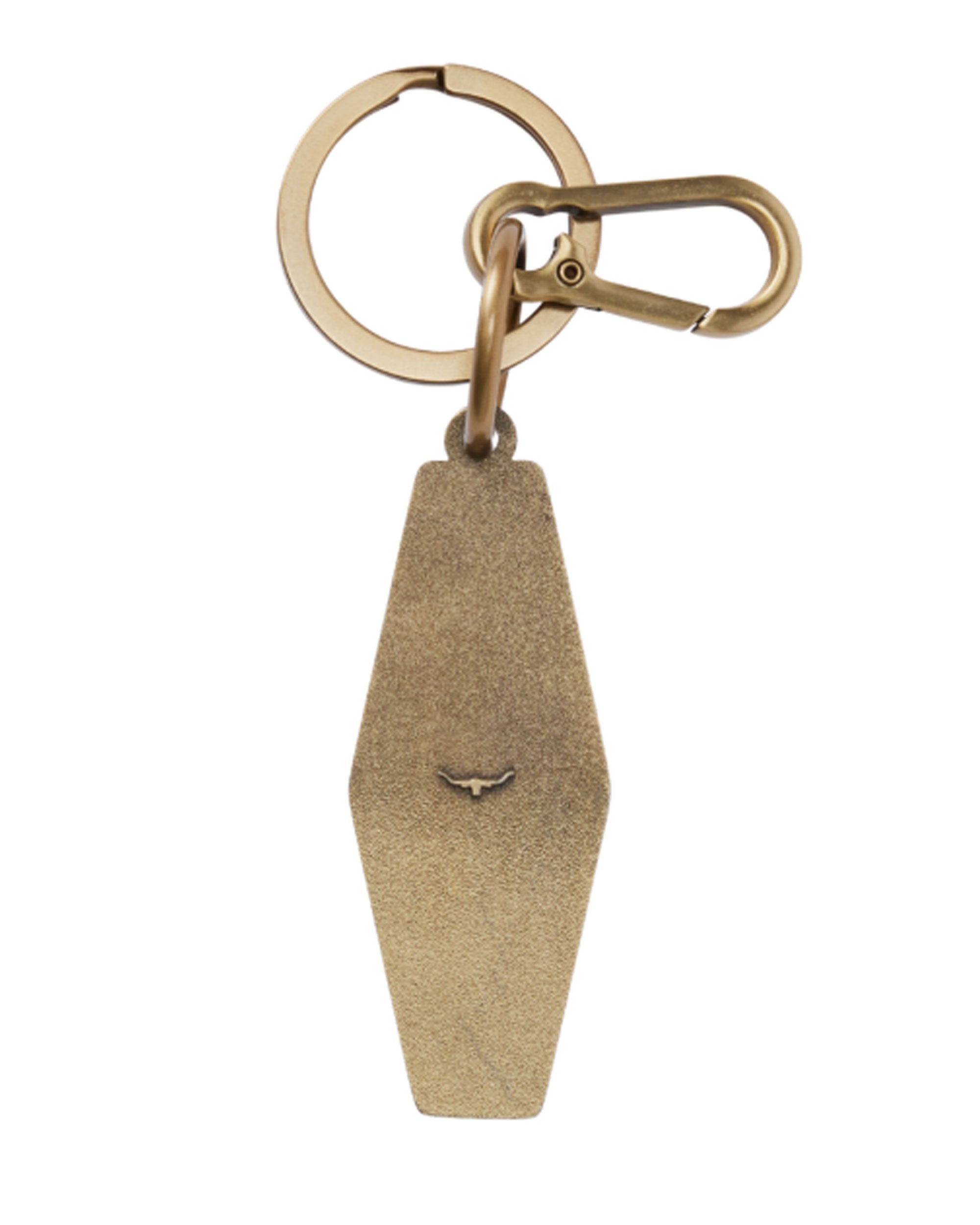 Rope Logo Enamel Keyring - Pine