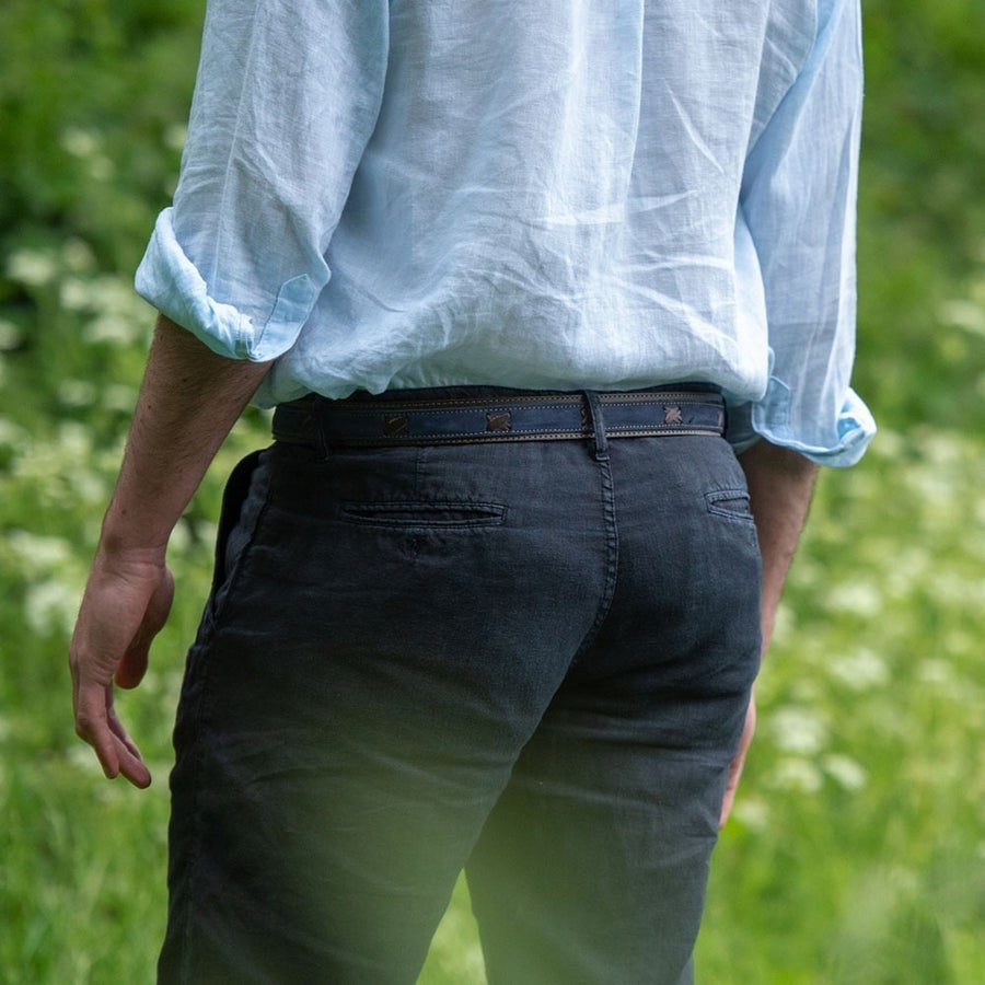 Nubuck Belt - Blue