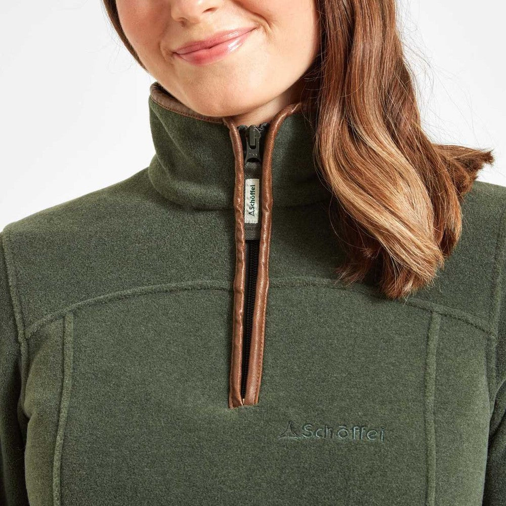 Tilton 1/4 Zip Fleece - Cedar Green