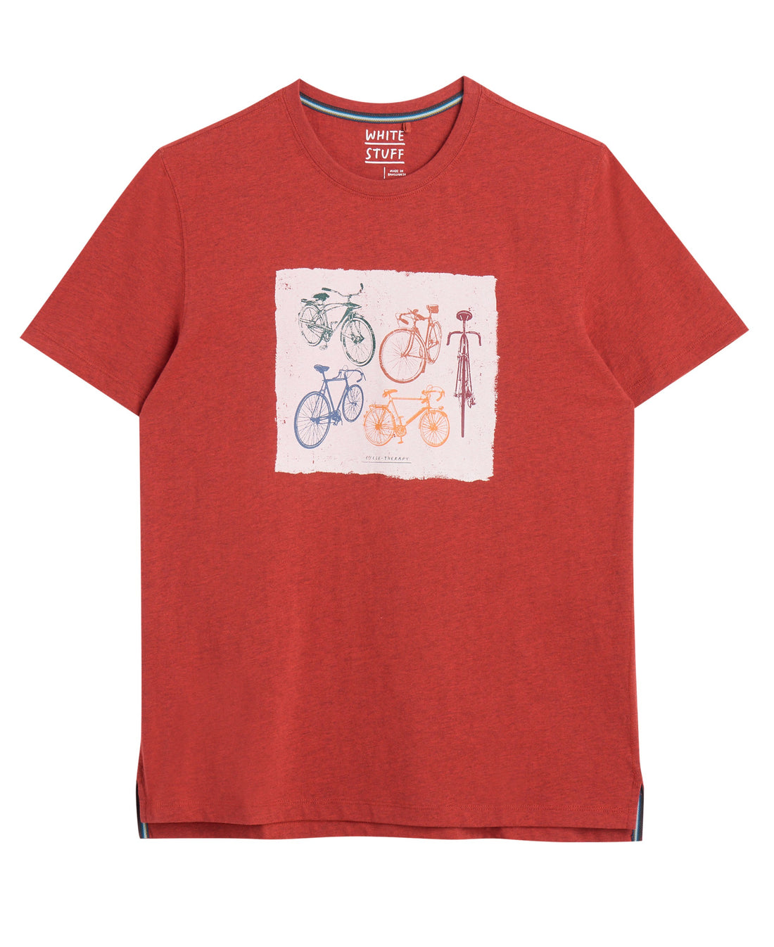 Abersoch Graphic Multi Bike Tee - Red Print
