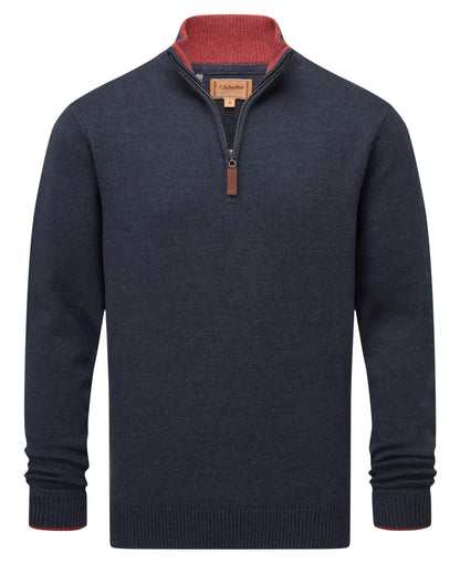 Blair 1/4 Zip Jumper - Ink Navy