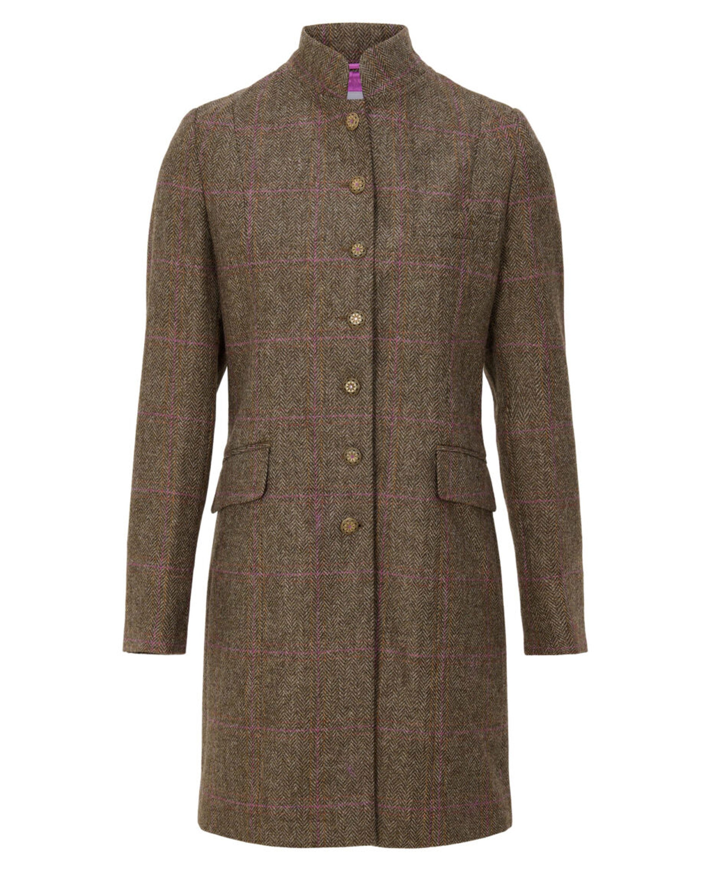 Alexandra Coat - Stone Fruit Check