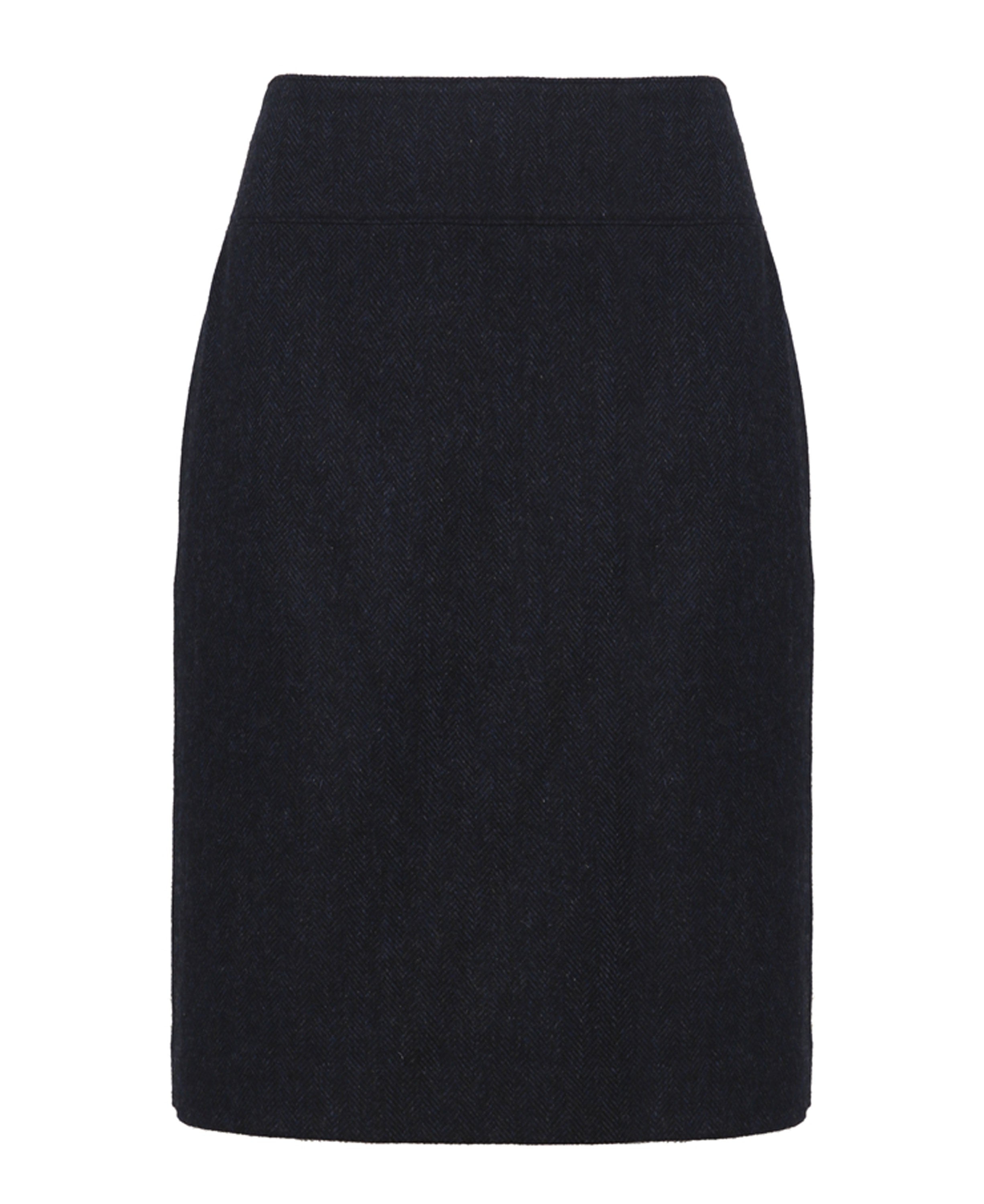 Bernice Skirt - Navy H.Bone