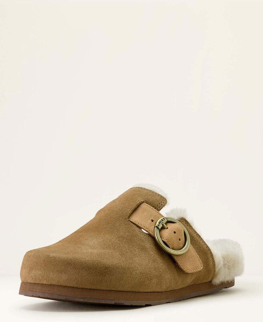 Country Mule Sherpa - Ranch Brown Suede